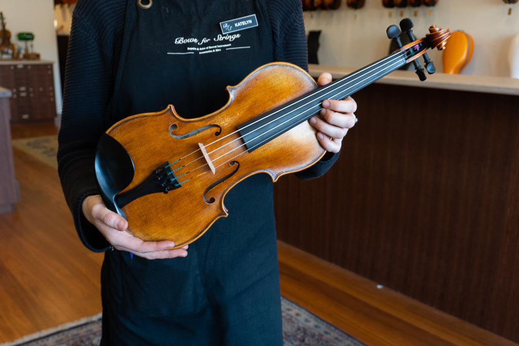 Brand new 'The Falcon' violin by Heinrich Gill