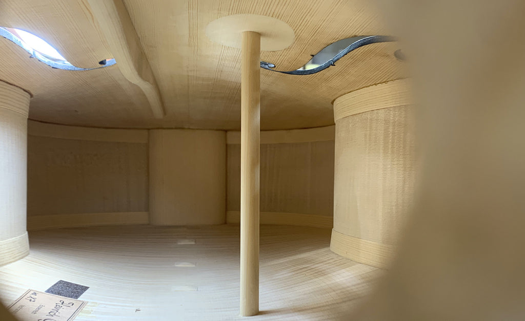 Fixing a soundpost crack