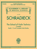 Schradieck School of Violin Technics Complete