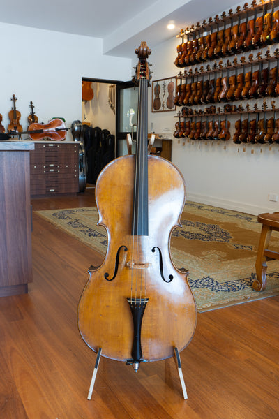 め*こ様 4/4 チェロGermany Old cello 1980年代 4/4 チェロGermany Old cello 1980年代（Old German cello after