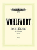 Wohlfahrt 60 Studies for violin Op. 45