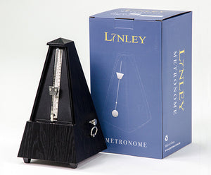 Linley Metronome With Bell - Pyramid Black