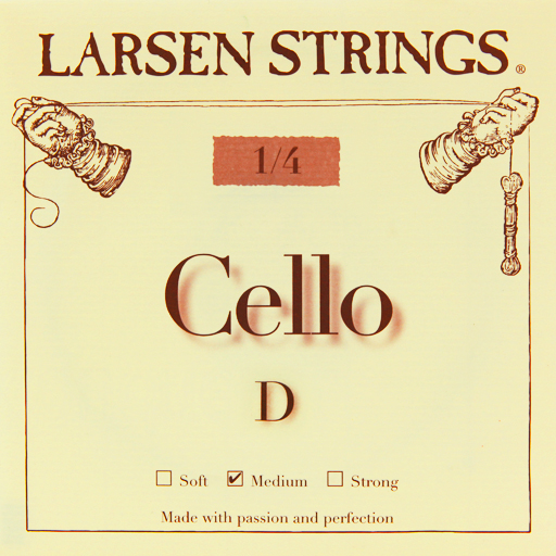 Larsen Cello D String 1/4