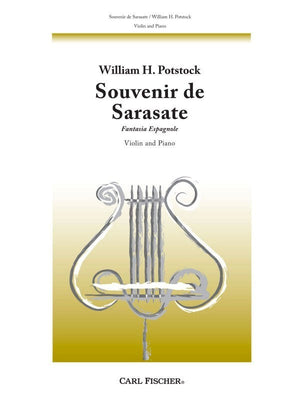 Potstock Souvenir De Sarasate for Violin/Piano
