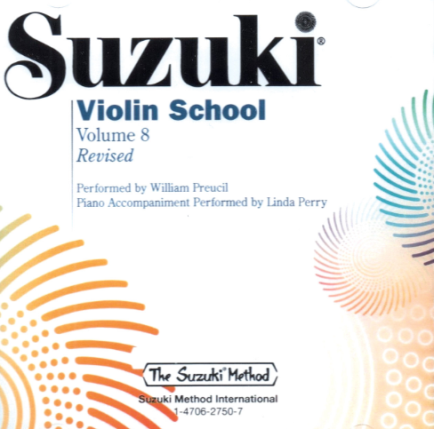 Suzuki Violin School CD, Volume 8 – Bows For Strings