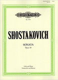 Shostakovich - Sonata in D minor Op. 40 (Peters Edition)