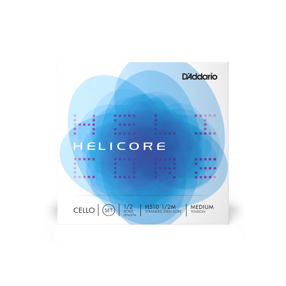 D'Addario Helicore Cello String Set 1/2