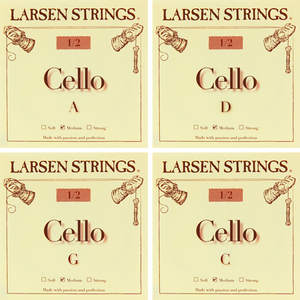 Larsen Cello, (Med) Set, 1/2