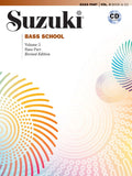 Suzuki Bass School Bass Part & CD, Volume 3