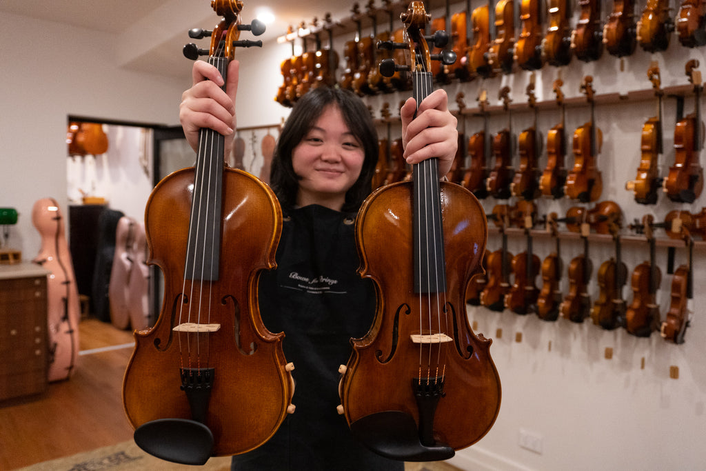 Intermediate violin comparison: Harald Lorenz Nr 2 vs Guarneri by Chamber