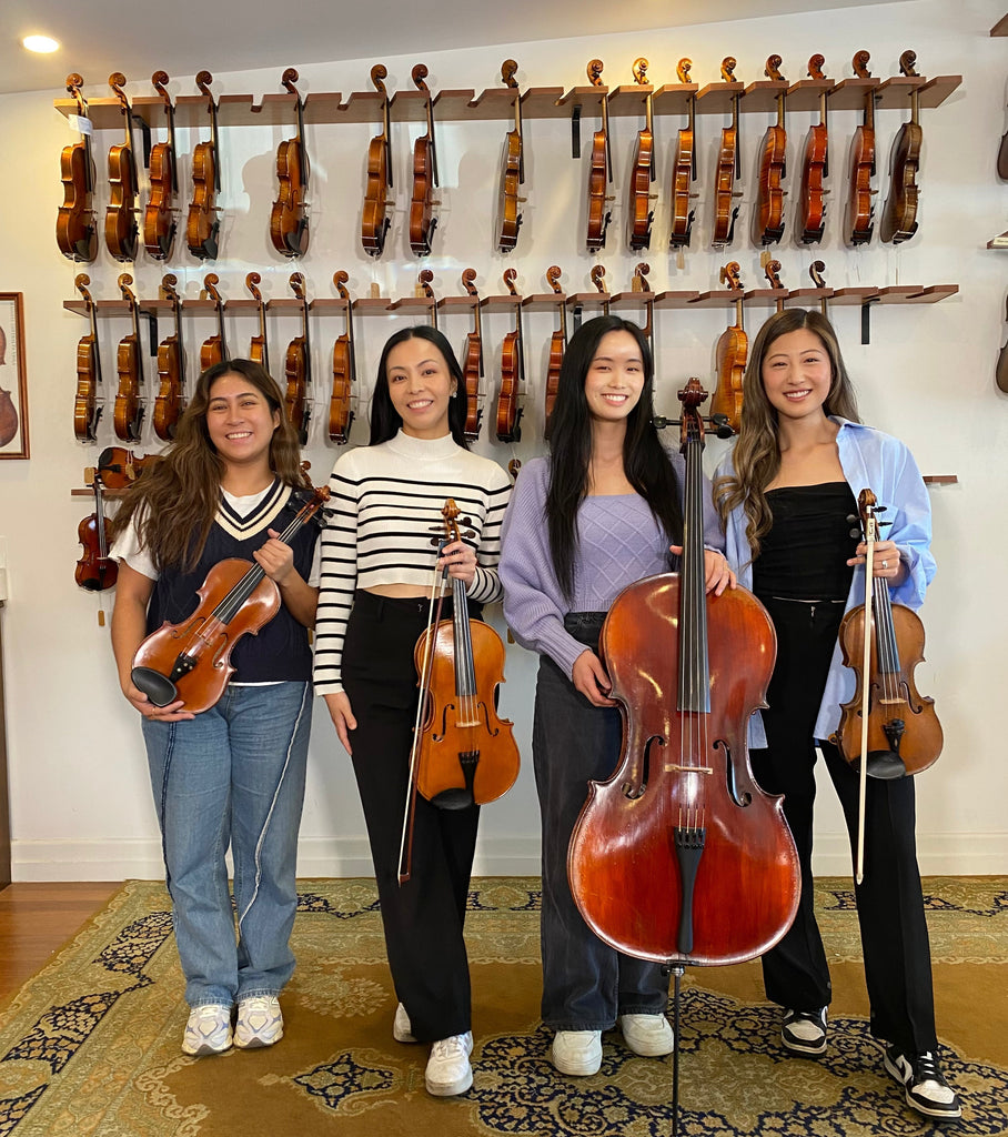 Bows for Strings x Invictus Quartet: A New Creative Collaboration