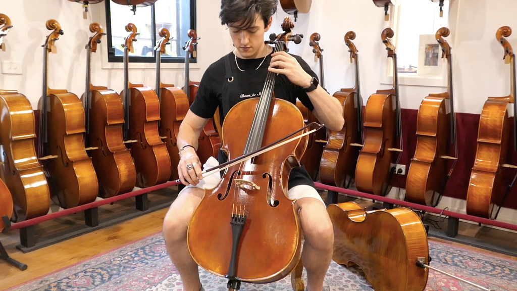 3/4 cellos for advanced young players