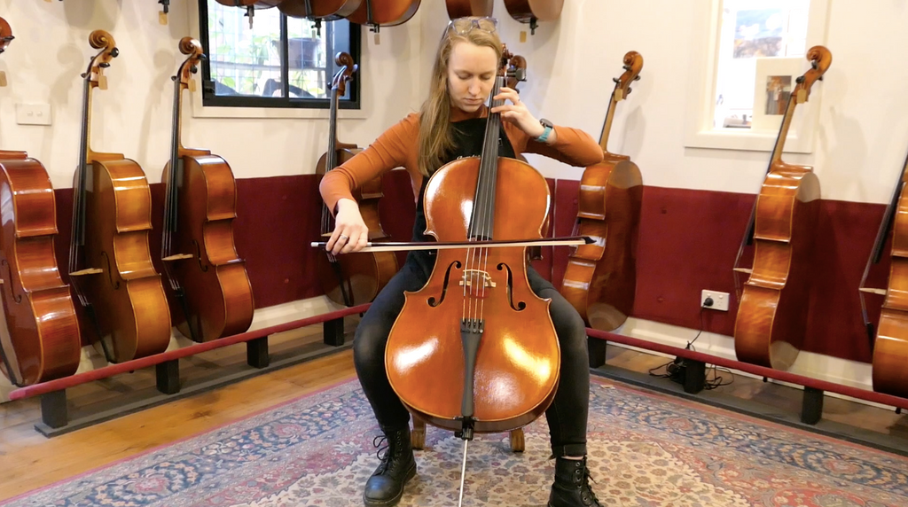 Video: Wonderful sounding Jay Haide L'Anciennce Cello