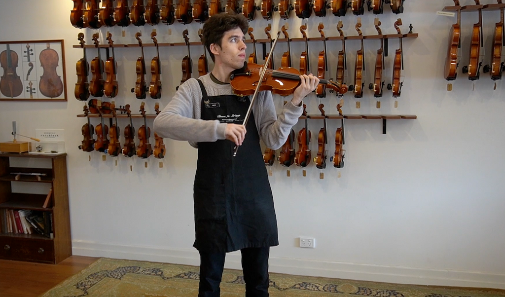 Beautiful handmade Italian violin by Marco Piccinotti (2022)