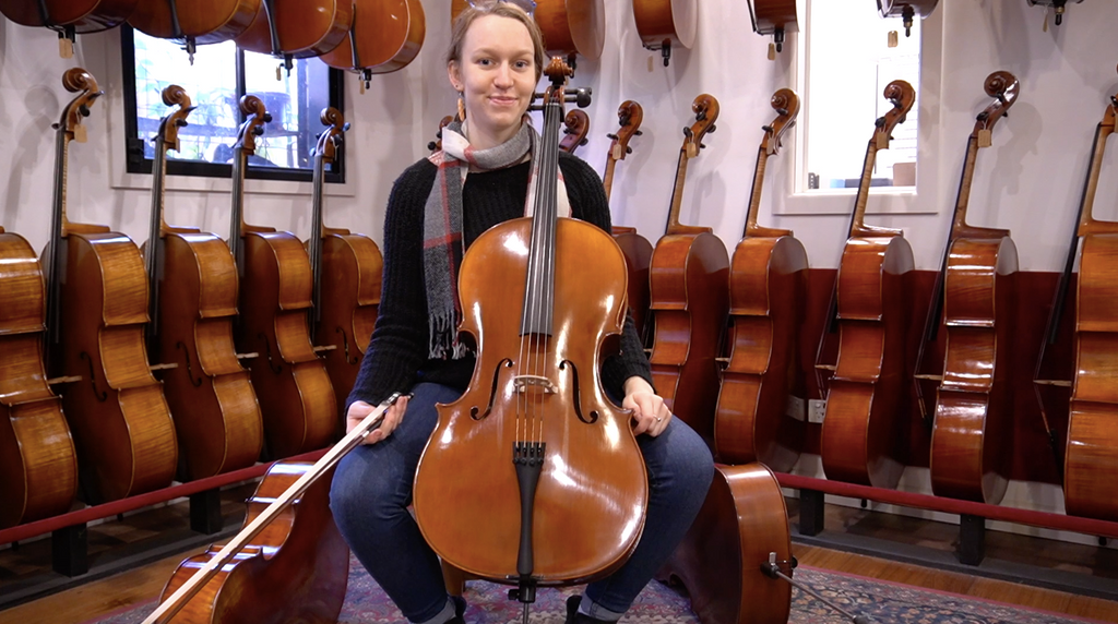 Intermediate 1/2 size cello comparison video: Jay Haide, Gliga, Chamber