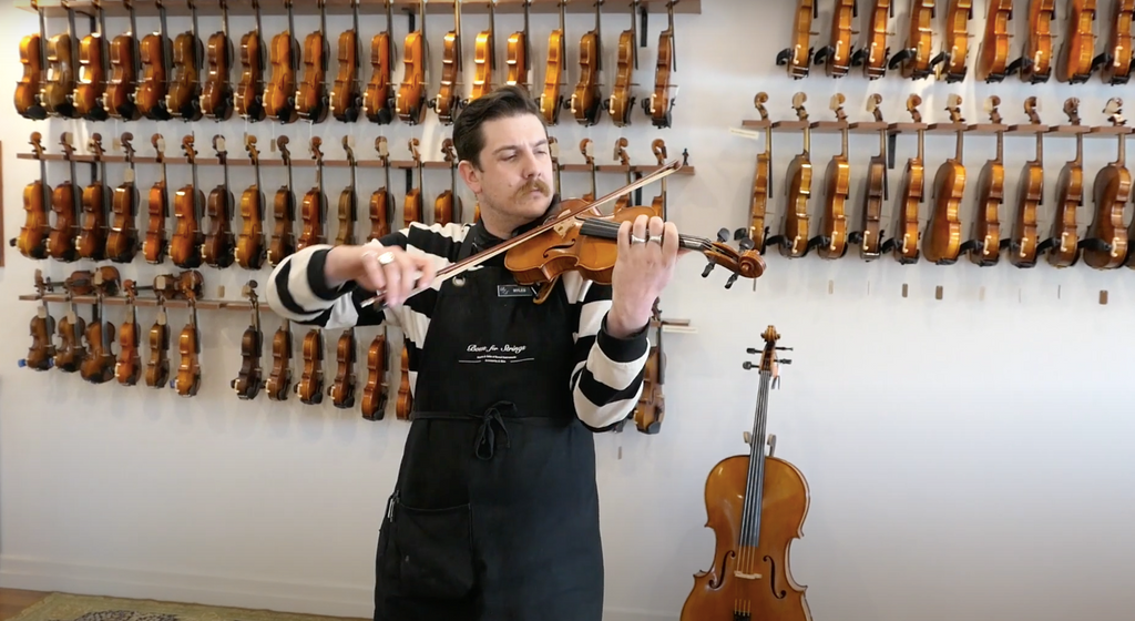 Video: Master Italian Edgar Russ 'Ysaye Guarneri' Violin