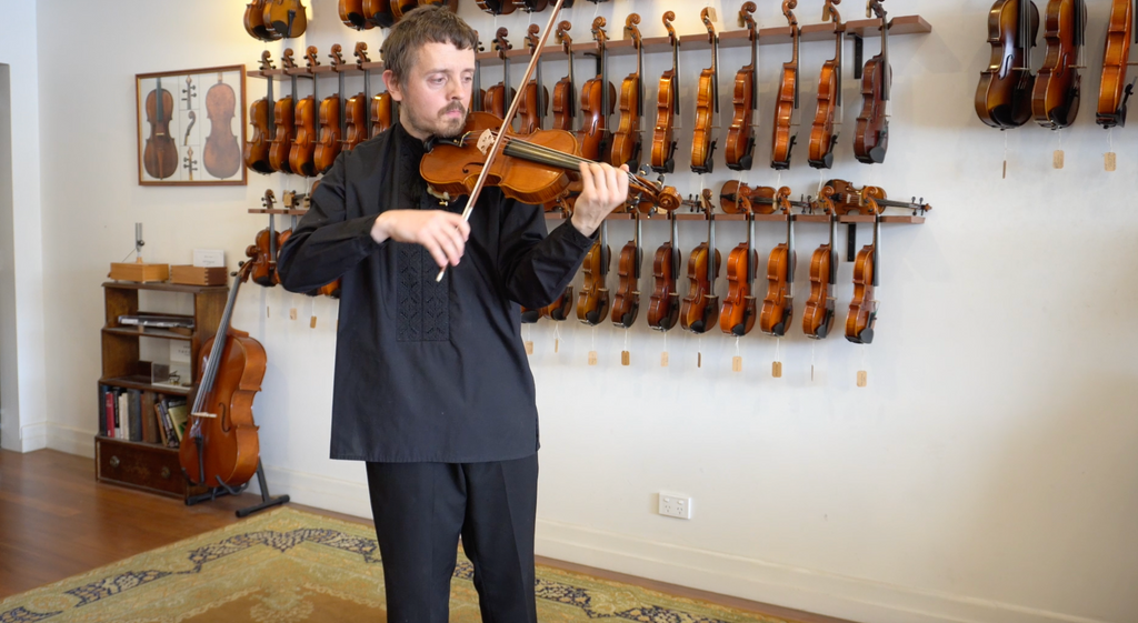 The Stunning Stefano Trabucchi Stradivari in Action