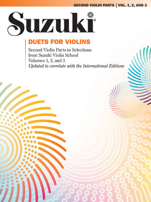 Suzuki Duets For Violins - Second Violin Parts