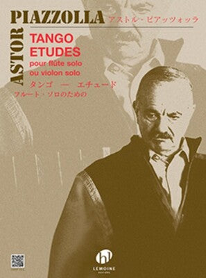 Piazzolla Tango Etudes for violin solo