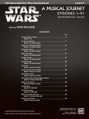 Star Wars Episodes 1–6 - Cello Book/OLA