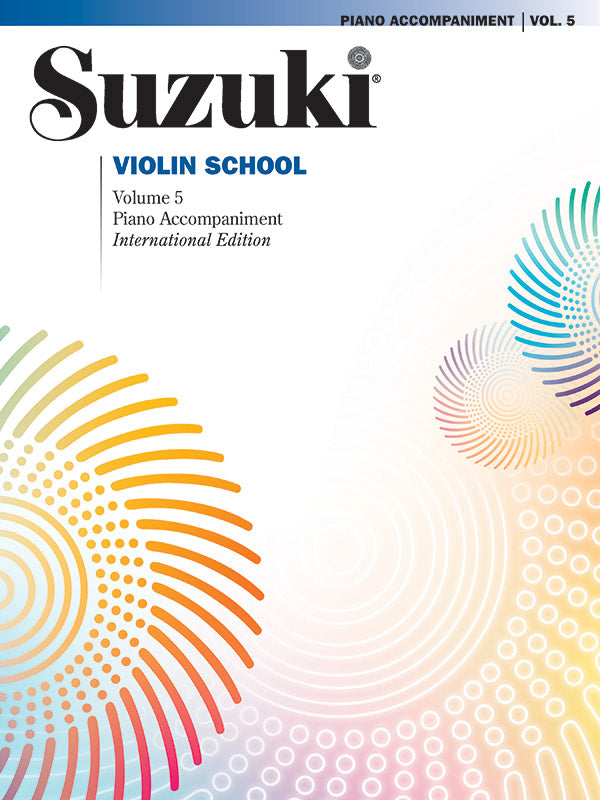 Suzuki Violin School Volume 5 Piano Accompaniment
