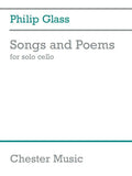 Glass - Songs and Poems for Solo Cello