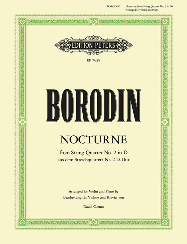 Borodin - Nocturne from String Quartet No. 2 in D Major - Violin and Piano