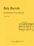Bartok Roumanian Folk Dances Violin/Piano (Boosey & Hawkes)