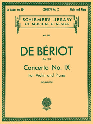 Beriot - Concerto No. 9 in A minor Op. 104 - Violin/Piano