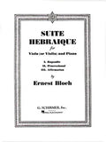 Bloch Suite Hebraique for Viola