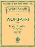 Wohlfahrt 60 Studies, Op. 45 - Complete Books 1&2