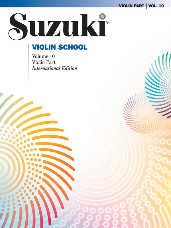 Suzuki Violin School Violin Part Volume 10
