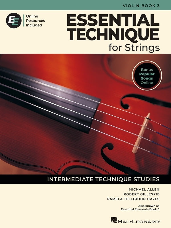 Essential Technique for Strings - Violin Book 3
