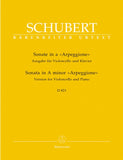 Schubert - Sonata in A minor "Arpeggione" Cello/Piano (Bärenreiter)