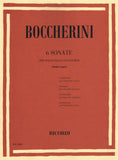 Boccherini 6 Cello Sonatas (Ricordi)