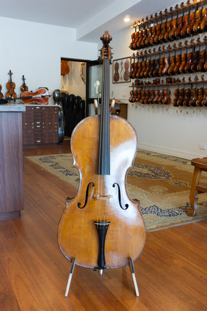 4/4 Antique German Cello