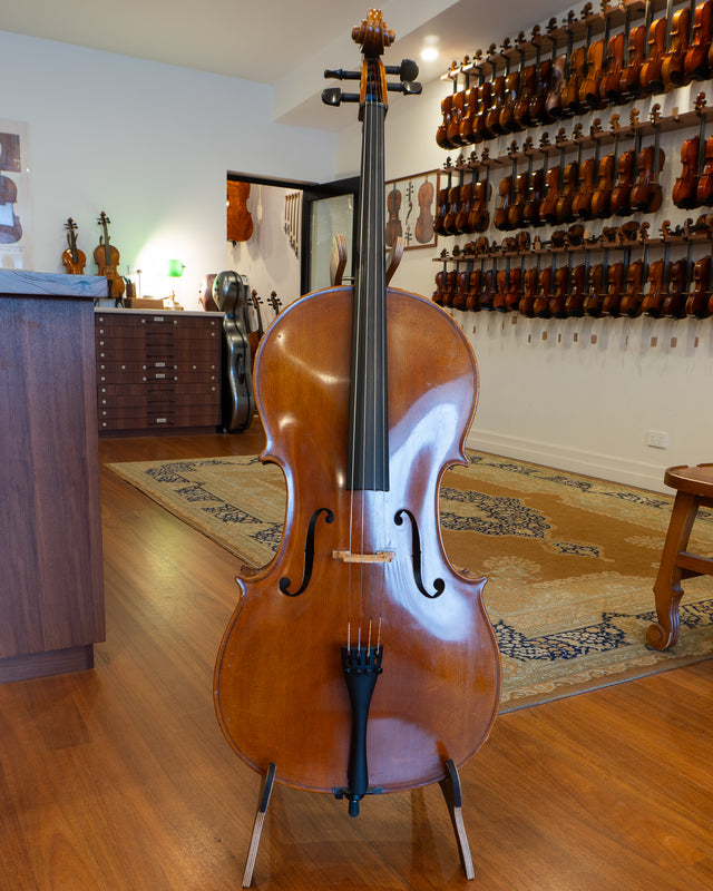4/4 Johannes Rubner Cello Circa 1984 - Germany, Markneukirchen