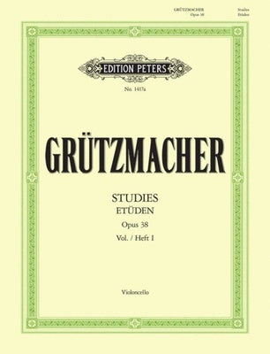 Grutzmacher 24 Cello Studies Op. 38 Vol. 1