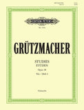 Grutzmacher 24 Cello Studies Op. 38 Vol. 1