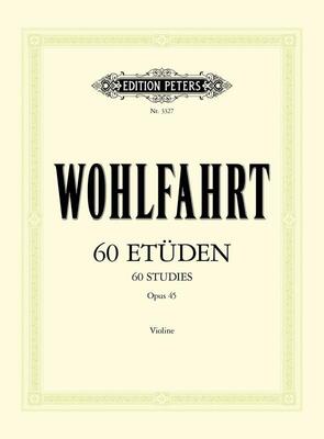 Wohlfahrt 60 Studies for violin Op. 45