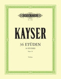 Kayser 36 Elementary and Progressive Studies Op. 20