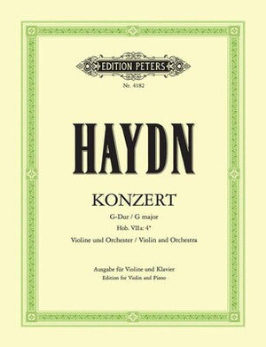 Haydn Violin Concerto No. 2 in G Hob.VIIa/4