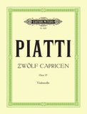 Piatti 12 Caprices Op. 25