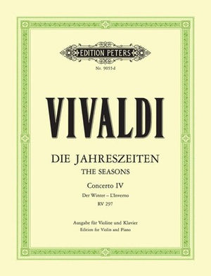 Vivaldi The Four Seasons Op. 8 No. 4 In F Minor 'Winter'