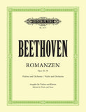 Beethoven - 2 Romances Op. 40 (G) Op. 50 (F) Violin/Piano (Peters)