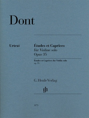 Dont Etudes and Caprices for Violin Solo Op. 35