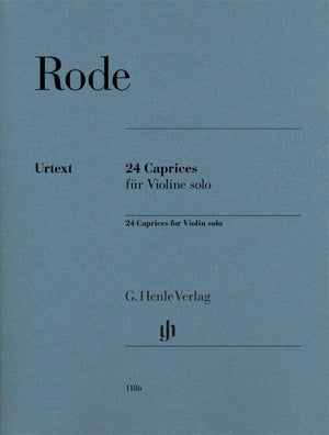 Rode 24 Caprices for Violin Solo