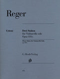 Max Reger Three Suites for Violoncello solo Op. 131c