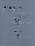 Schubert Sonatinas for Piano and Violin Op. post. 137
