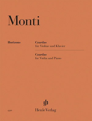 Monti - Czardas Violin/Piano (Henle)